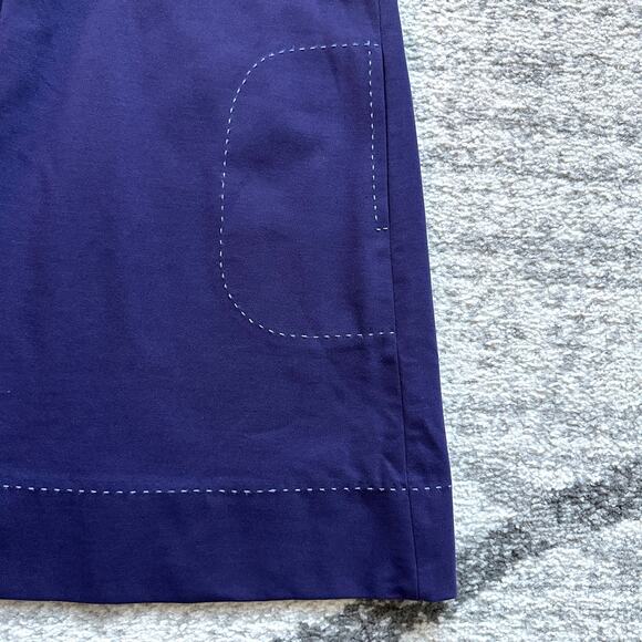 Rebecca Taylor Purple Mini Shift Dress Size 2 - Picture 9 of 12